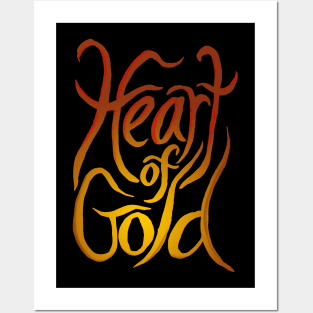 Heart of Gold. Posters and Art